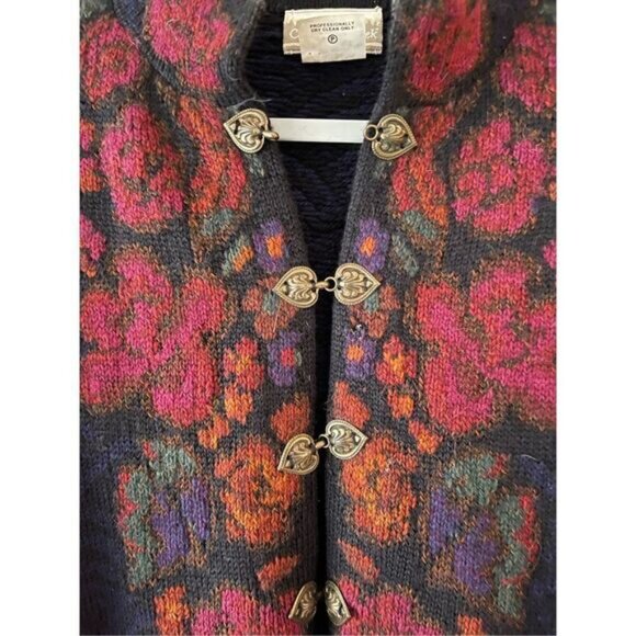 Cold water creek‎ hand loomed alpaca jacket - Picture 5 of 6